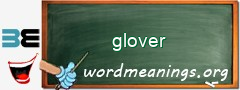 WordMeaning blackboard for glover